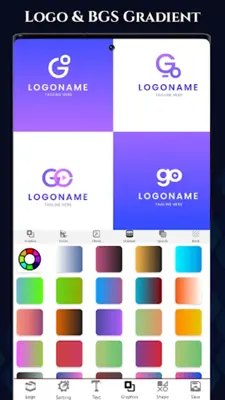 Logo Maker  3D Logo Designer android App screenshot 2